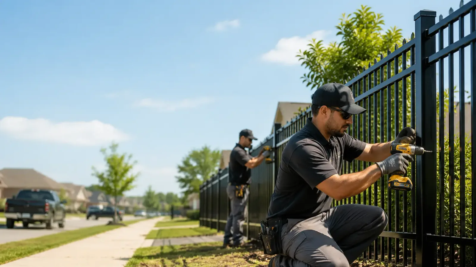 Metal Fence Installation in Benson, NC